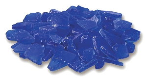 Dark Blue Sea Glass - 4.4 lb, Mosaic Supplies Clearance