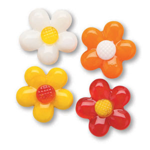 Glass Daisies, Nuggets & Gems
