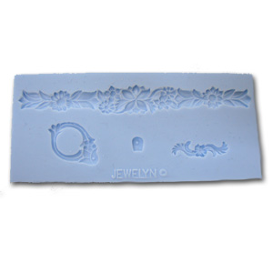 Floral Bracelet Mold Set, Jewelry & Texture Molds