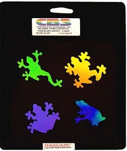 Dichroic Pre-cut Large Frogs - 90 COE
