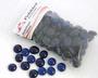 Blue Purple Transparent Pebbles - 96 COE