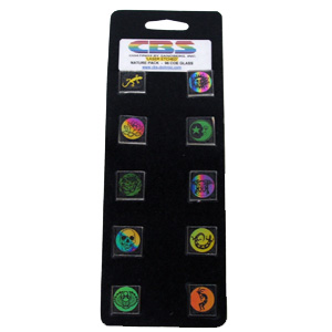 CBS Medium Nature Pinwheels 10 Pack - 90 Coe