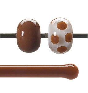 Cinnabar Opal Rodz, Bullseye Opalescent Rods