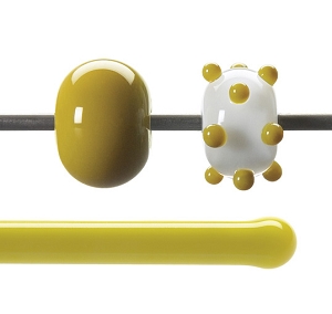 Golden Green Opal Rodz, Bullseye Opalescent Rods