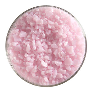 1 lb Petal Pink Opal Frit - Coarse, Coarse Frit