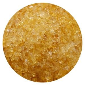 8-1/2 oz Pale Amber Transparent Medium Frit - 96 COE