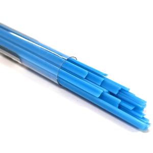 Uroboros Turquoise Blue Opal Noodles - 96 Coe, Noodles - 96