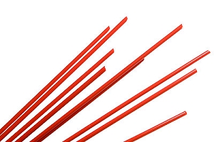 Uroboros Orange Semi-Opal Rods - 96, Opal Rods - 96