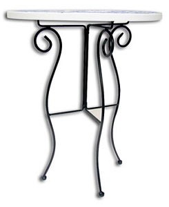 26 Wrought Iron Table Legs, Tables