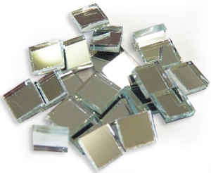 1/2 Silver Mirror Tiles - 8 oz, Mirror Tiles Sale