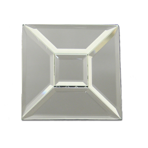 10 Pack 3" Mirror Mosaic Bevel Tile Sheets, Mirror Tiles Sale