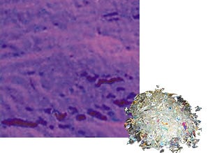 2 oz Purple Dichroic Frit on Clear, Special Order Dichroic Frit