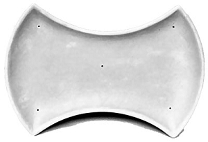 10 x 6-3/4 Abstract Tablewear, Special Order Plate & Platter Molds