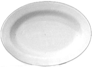 15 X 11 Oval Platter, Special Order Large Round Plates & Platters