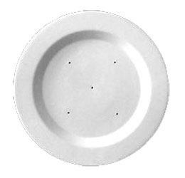 13-1/2 Round Rimmed Plate, Special Order Large Round Plates & Platters