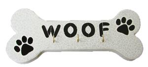 Dog Bone Collar Holder Wood Plaque, Wood Shapes