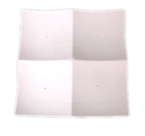 13-1/2 Arching Square Sushi Plate, Special Order Plate & Platter Molds
