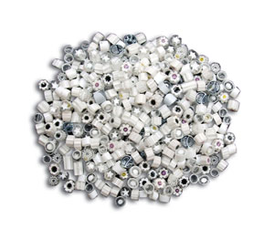 White Millefiori Assortment, Millefiori