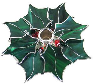 Holly Candle Holder Kit, Holiday Kits