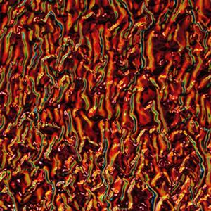 Dichroic Cyan / Dark Dark Red on Black Ripple - 4 x 4, CBS 4x4 on Ripple