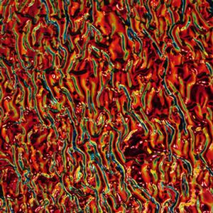 1/4 Sheet Candy Apple Red On Black Ripple - 90 Coe