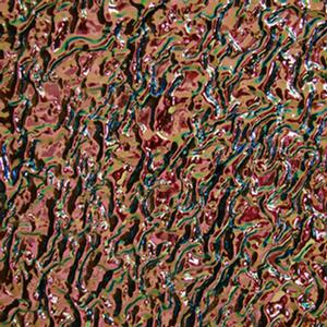 1/4 Sheet Green / Pink On Black Ripple - 90 Coe