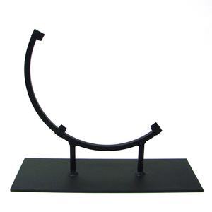 10-1/2 Wrought Iron Crescent Stand, Display Stands