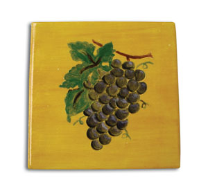 4-1/4 x 4-1/4 Bisque Tiles - 4 Pack, Bisque Ware
