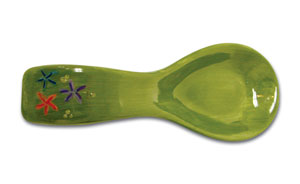 8 Bisque Spoon Rest
