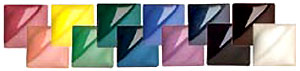 Velvet Underglaze Set #1, Glaze Assortments