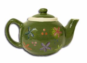 5 Bisque Teapot, Bisque Ware