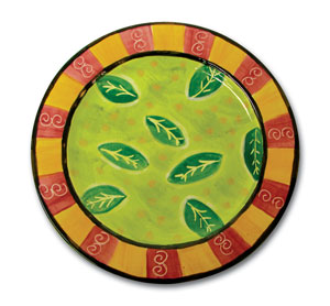 9-3/4 Bisque Rimmed Plate, Bisque Dinnerware