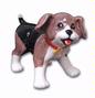 3 X 5 Bisque Standing Puppy