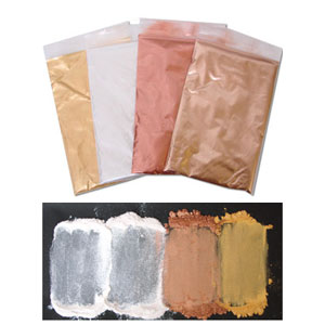 Mica Powder Sparkle Assortment, Metallic Embellishments