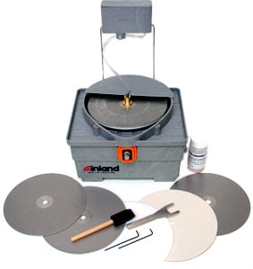 Swap Top 8 Flat Lap Grinder - International Voltage, 220/240V Grinders, Polishers & Bevelers
