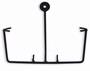 10 Square Wrought Iron Wall Display Stand