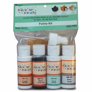 Magic Metallic Rust Kit, Metallic Paints