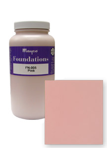 Pink Foundation Glaze - 1 pt, Foundation Glazes