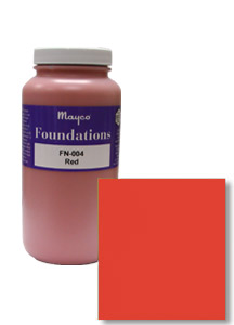 Red Foundation Glaze - 1 pt, Foundation Glazes