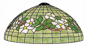 16 Dogwood Lamp Pattern, Stained Glass Clearance
