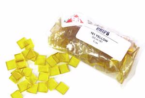 System 96 Yellow 1/2 Square Chips, Squares