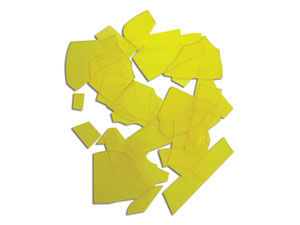 Clear Gold Confetti - 96 COE, Confetti - 96
