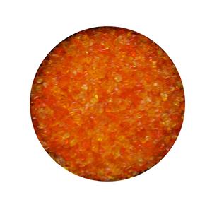 8-1/2 oz Tangerine Transparent Frit - Medium, Medium Frit