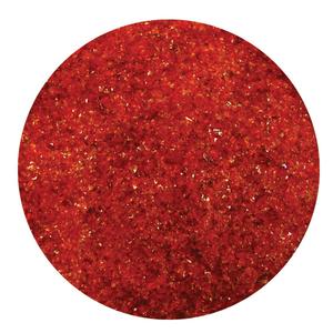 8.5 Oz Grenadine Red Transparent Fine Frit - 90 Coe