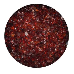 8-1/2 oz Grenadine Red Transparent Frit - Medium, Medium Frit