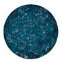 8-1/2 Oz Peacock Blue Transparent Frit - Medium - 90 Coe