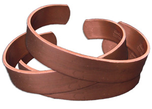 1/2 Copper Bangle Bracelet - 3 pack, Copper Pieces