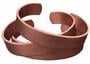 1/2 Copper Bangle Bracelet - 3 Pack