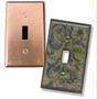 Copper Light Switch Plate