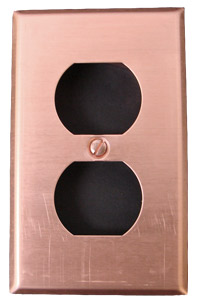 Copper Receptacle Cover, Copper Pieces